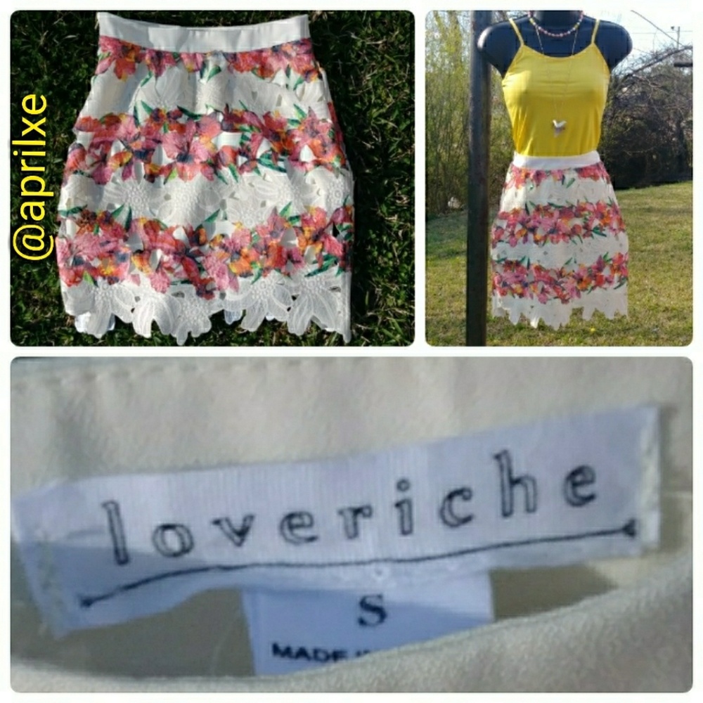 ⭐🌺LoveRiche Crochet Skirt🌺⭐⭐⭐⭐⭐